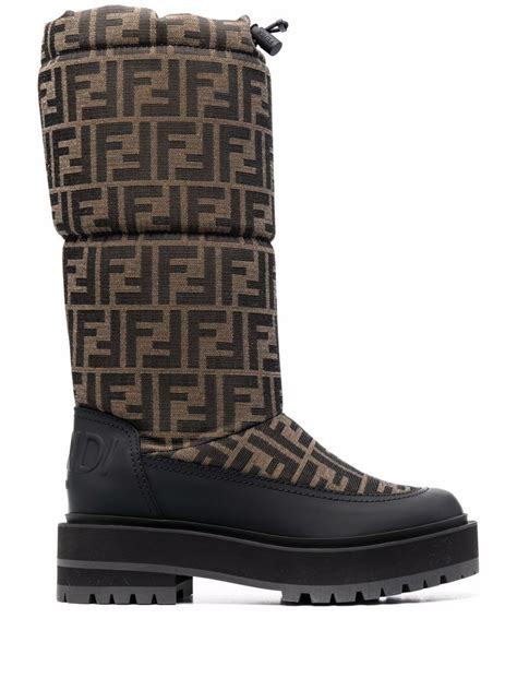 fendi monogram shorts|fendi monogram boots.